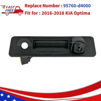 Cámara de reversa de estacionamiento con visión trasera apta para Kia Optima 95760-D4000 2016 2017 2018 Foto 1 de 4
