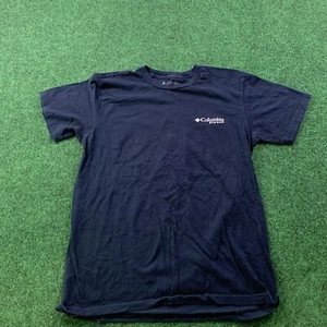 Columbia Shirt Mens Size S Blue PFG Sportswear Fishing Swordfish Logo Casual - Picture 1 of 9