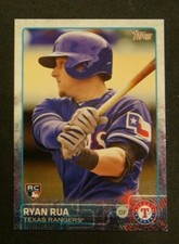 2015 Topps, Texas Rangers - RYAN RUA (RC) 
