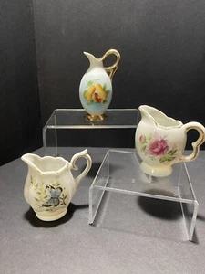 Vintage Miniature Pitchers - Japan - Set of 3 - Picture 1 of 22
