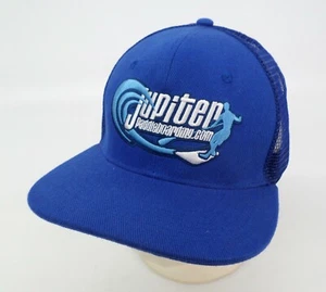Jupiter Paddleboarding Hat Cap Stand Up Paddle Board Mesh Snapback Trucker Blue - Picture 1 of 7