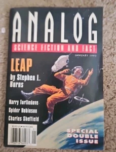 Analog Science Fiction and Fact Magazine January 1993 Sci-Fi Digest - Picture 1 of 2