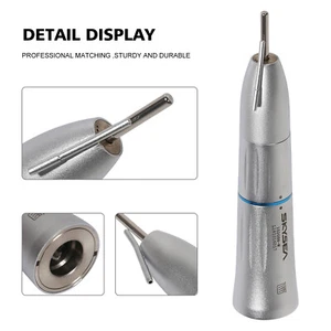 External Spray  Straight Handpiece 1:1 Nose Cone Slow Low Speed NSK Style - Picture 1 of 11