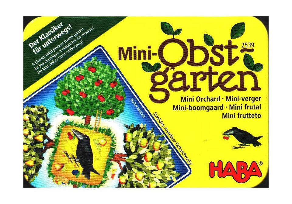 GW9172 2539 - HABA - Dosenspiel Mini-Obstgarten - Bild 1 von 1