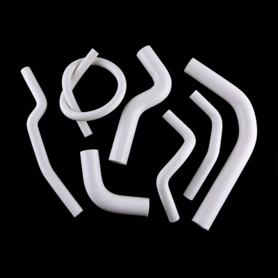 PARA SUZUKI SAMURAI 1.3L 1986-1995 1987 88 Silicona Radiador y Calentador Manguera Blanco Foto 1 de 4