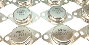 1 Par | 2SB600 + 2SD555 200V 15A 200W 4MHz TO-3 Nuevo Original NEC - Imagen 1 de 1