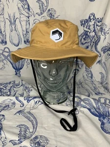 Liquid Force Wake Boards Yellow Gold Bucket Hat Sun Cap (B1) - Picture 1 of 8