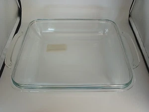 Vintage TEFAL Rectangular Luminarc Glass Roaster LID *still has sticker on it! - Picture 1 of 9