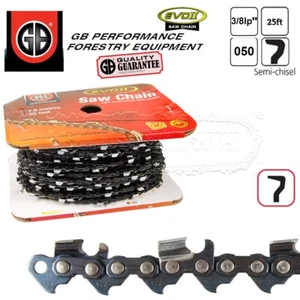 GB Forestry Australia EVO II 25ft Roll 3/8lp 050 Semi Chisel Chainsaw Chain - Picture 1 of 1