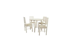 Kendal Extending Oak Dining Table & 4 Oak Chairs - Picture 1 of 11