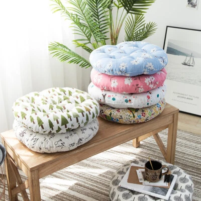 Indoor/Outdoor Cushions Round Chair Cushions for Patio Garden Seat Cushion Pads - Image 1 of 4