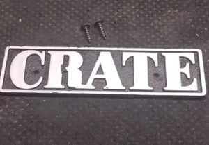 Vintage CRATE Logo 5" - Picture 1 of 2
