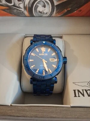Relógio masculino Invicta Sea Base azul 40962 automático 48 mm edição limitada data 249/1000 - Imagem 1 de 4