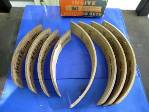 1935-36 1938 - 1942 DeSoto Chrysler Dodge INLIGHT BRAKE SHOE LININGS - Picture 1 of 10