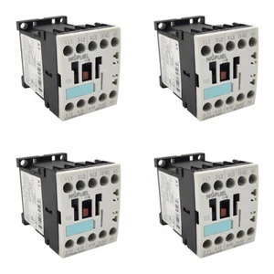 4PCS 3RT1017 Contactor 480V coil 12A AC replace Siemens Contactor 3RT1017-1AV61 - Picture 1 of 8