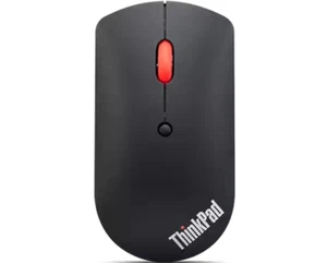 Lenovo ThinkPad Bluetooth Silent Mouse Black 3 Buttons Blue Optical Sensor - Picture 1 of 1