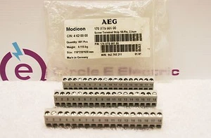 AEG Modicon 170XTS00100 Barra de Terminal/Paquete de Conectores de 3 **NUEVO** - Imagen 1 de 1