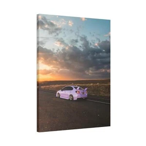 Subaru WRX High Resolution Museum Quality Vertical Car Canvas Print #015 - Picture 1 of 10