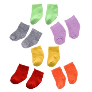 6 Pairs Doll Socks Clothes Dolls Baby for Teens Girl Toy Play House Ornaments - Picture 1 of 12