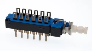 Schadow F4UEE, 4PDT 6A F-Series Pushbutton Switch - Picture 1 of 2
