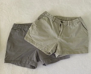 Pantalones Cortos Elásticos 2 Chubbies 4 Pulgadas Hoochie Daddy Talla Mediana Gris Caqui - Imagen 1 de 9