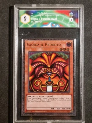 EXODIA IL PROIBITO - OP25 IT001 - RARA ULTIMATE - GRAAD 9 - NO PSA BGS - YUGIOH! - Immagine 1 di 4