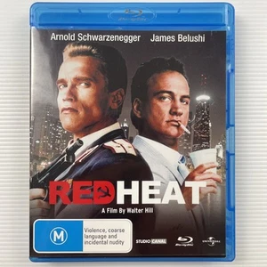 Red Heat Blu-ray 1988 Region Free Arnold Schwarzenegger James Belushi - Picture 1 of 2