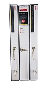 *3 PACK* Delta Crestfield 24 in. Wall Mounted Towel Bar in Brushed Nickel 138031 - Picture 1 of 1