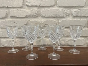 Altesse by Cristal D'Arques, 8 oz Wine Glasses, Water Goblets Set of 7 - Picture 1 of 9