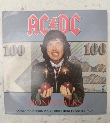 AC/DC Moneytalks 1990 Vinyl Single Albert Productions Australia. RARE !!!  - image 1 of 4