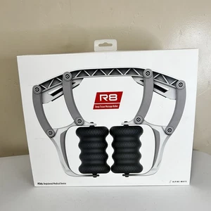 Roll Recovery R8 Tiefengewebe Massagerolle weiß mit grauen Rollen Neu geöffnete Verpackung - Bild 1 von 13