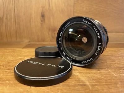 *Como nuevo: modelo FAT temprano* Lente Pentax Super Takumar 28 mm F/3,5 M42 de Japón Foto 1 de 4