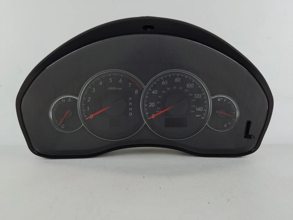 Cuadro de instrumentos velocímetro Subaru Legacy 2009-2009 medidores 85014ag66b MQCZE Foto 1 de 4
