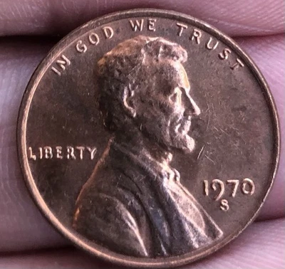 1970 S Large Date Lincoln Cent Penny - Pristine Beautiful Condition  - Image 1 of 4
