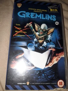 Gremlins VHS Video Tape Spielberg 1984 Horror - Picture 1 of 4