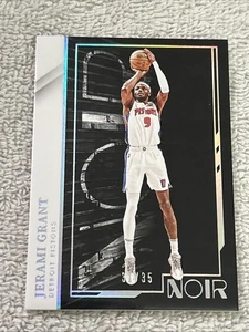 2021-22 JERAMI GRANT /35 PANINI NOIR Kolben Trail Blazers - Bild 1 von 2