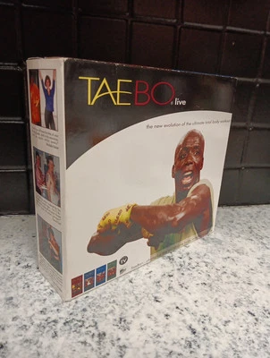 Tae-Bo Live (VHS, 2000) 4-Tape Box Set AS SEEN ON TV Billy Banks Cardio Workout  - Image 1 of 4