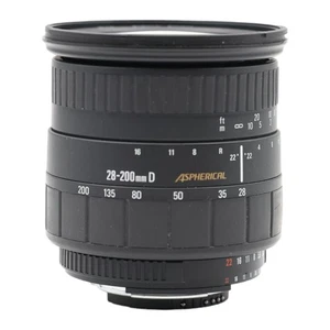 Objektiv Zoom Sigma 28-200mm 28-200 mm 3.8-5.6 UC - Nikon AF - Bild 1 von 4