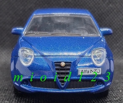 ALFA ROMEO Mi.To. [ Blu Metallizzato ] - 1/43 Die-cast Motorama [ MiTo ] - Immagine 1 di 4