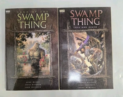 Swamp Thing - SAGA OF THE SWAMP THING 1 & LOVE AND DEATH 2 - Novelas gráficas TPB Foto 1 de 2
