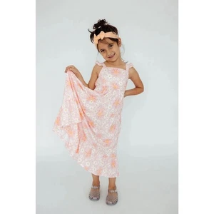 Mila & Rose Sweet & Sunny Ruffle Maxi Dress NWT size 7/8 - Picture 1 of 4
