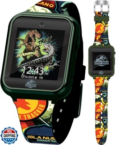 Jurassic World Kids Interactive Smart Watch with Touchscreen, Camera, Games,  - Picture 1 of 5