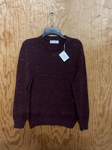 BRUNELLO CUCINELLI MEN'S CREW NECK  WOOL/ CASHMERE SWEATER  SIZE 48 - Picture 1 of 18
