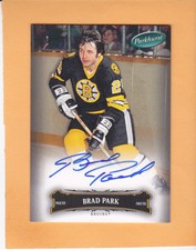 BRAD PARK 2006-07 PARKHURST AUTOGRAPH #93 BOSTON BRUINS NM-MT