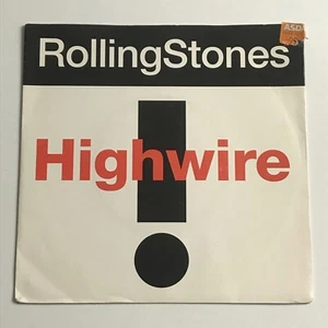 Rolling Stones - Highwire 7" Vinyl Record EX - Picture 1 of 4