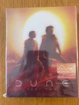 New/ Sealed Dune Part Two (2) Manta Lab Double Lenti A 4K UHD Blu-ray Steelbook - image 1 of 4