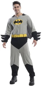 Adult Batman Jumpsuit with attached Cape XL - Picture 1 of 1