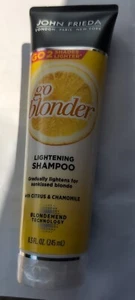 John Frieda Sheer Blonde Go Blonder Lightening Shampoo 8.3 oz - Picture 1 of 1
