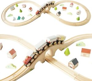 Le Toy Van TV702 Wooden Train Track KIDS BABY TODDLER TOY PLAYSET House#3