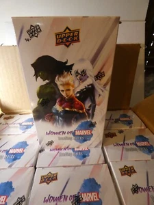 2024 Upper Deck Women of Marvel Factory Sealed Hobby Box QTY - Picture 1 of 4